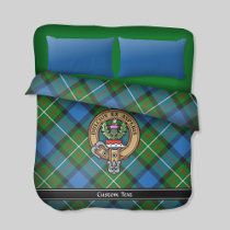 Clan Ferguson Crest Duvet Cover