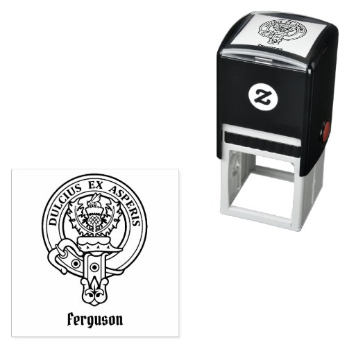 Clan Ferguson Crest Self_inking Stamp