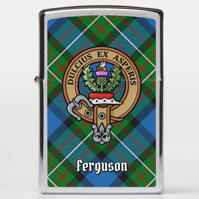 Clan Ferguson Crest Zippo Lighter (Front)