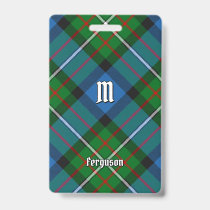 Clan Ferguson Hunting Tartan Badge