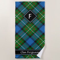 Clan Ferguson Tartan Beach Towel