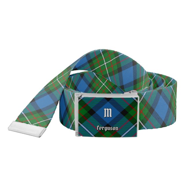 Clan Ferguson Tartan Belt (Snake)