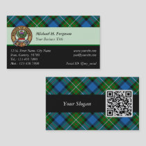 Clan Ferguson Tartan Business Card