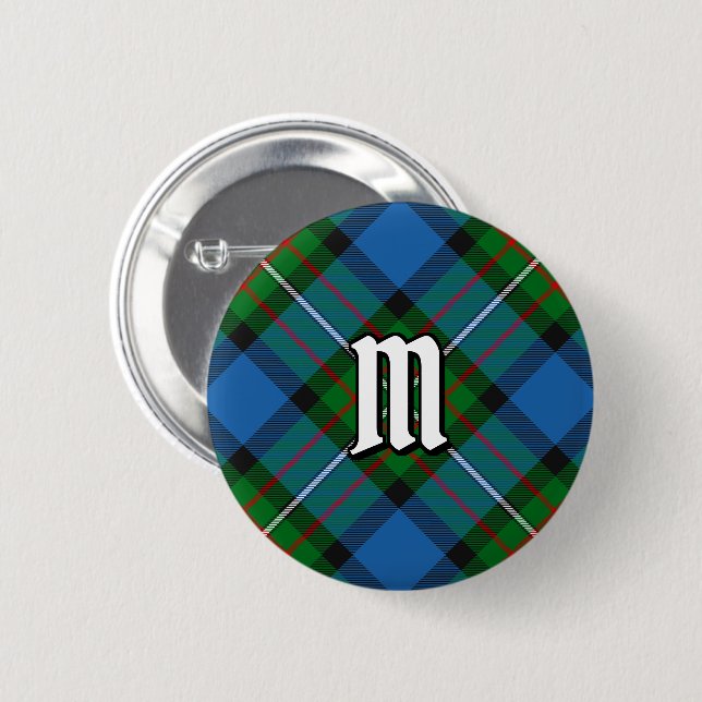 Clan Ferguson Tartan  Button (Front & Back)