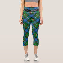 Clan Ferguson Tartan Capri Leggings