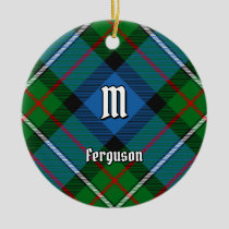 Clan Ferguson Tartan Ceramic Ornament
