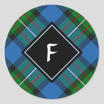 Clan Ferguson Tartan Classic Round Sticker