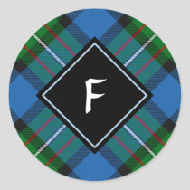Clan Ferguson Tartan Classic Round Sticker