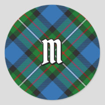 Clan Ferguson Tartan Classic Round Sticker