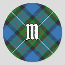 Clan Ferguson Tartan Classic Round Sticker