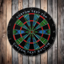 Clan Ferguson Tartan Dart Board