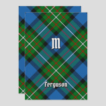 Clan Ferguson Tartan Invitation