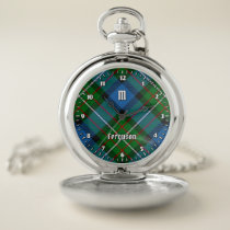 Clan Ferguson Tartan Pocket Watch