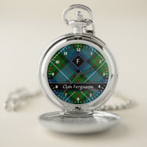Clan Ferguson Tartan Pocket Watch