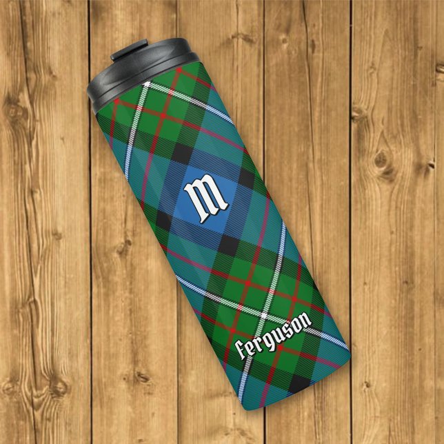 Clan Ferguson Tartan Thermal Tumbler (Creator Uploaded)