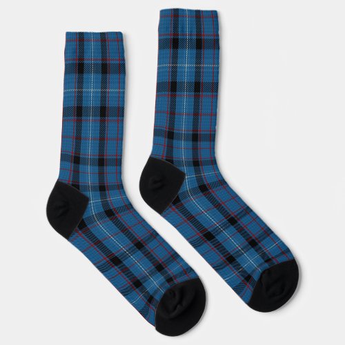 Clan Fitzgerald Tartan Plaid Socks