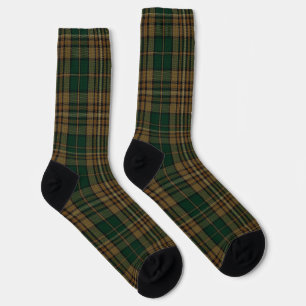 Clan Fitzsimmons Tartan Plaid Socks