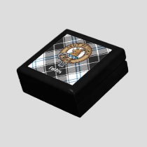 Clan Forbes Crest over Dress Tartan Gift Box