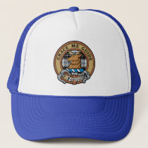 Clan Forbes Crest over Dress Tartan Trucker Hat