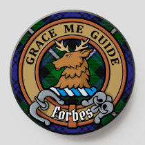 Clan Forbes Crest over Tartan PopSocket