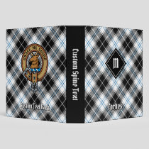 Clan Forbes Dress Tartan 3 Ring Binder