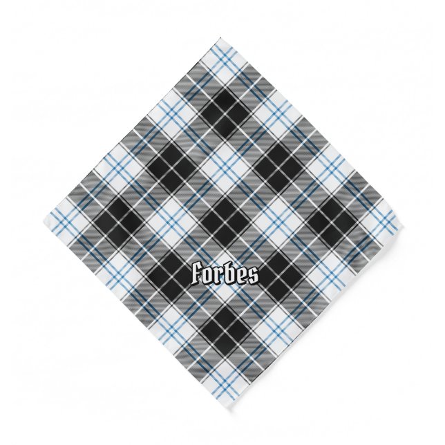 Clan Forbes Dress Tartan Bandana (Front)
