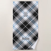 Clan Forbes Dress Tartan Beach Towel