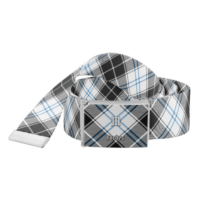 Clan Forbes Dress Tartan Belt (Snake)