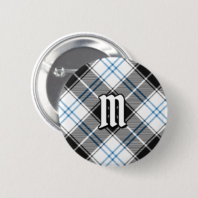 Clan Forbes Dress Tartan Button (Front & Back)
