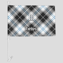 Clan Forbes Dress Tartan Car Flag
