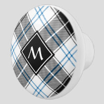 Clan Forbes Dress Tartan Ceramic Knob