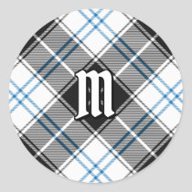 Clan Forbes Dress Tartan Classic Round Sticker