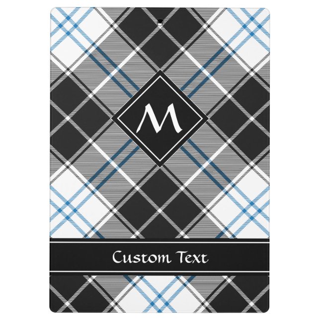 Clan Forbes Dress Tartan Clipboard (Back)