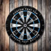 Clan Forbes Dress Tartan Dart Board