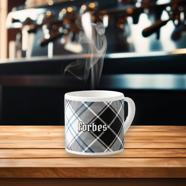 Clan Forbes Dress Tartan Espresso Cup (Creator Uploaded)