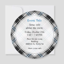 Clan Forbes Dress Tartan Invitation