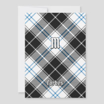 Clan Forbes Dress Tartan Invitation