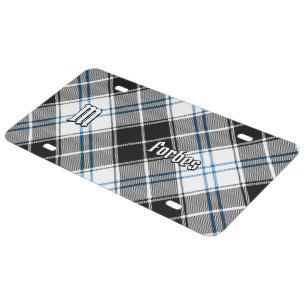 Clan Forbes Dress Tartan License Plate