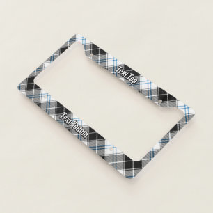 Clan Forbes Dress Tartan License Plate Frame