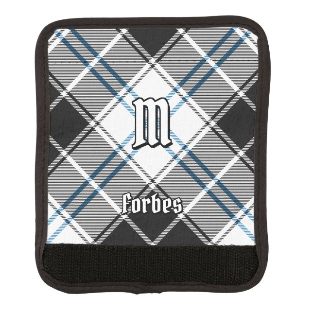 Clan Forbes Dress Tartan Luggage Handle Wrap (Front)