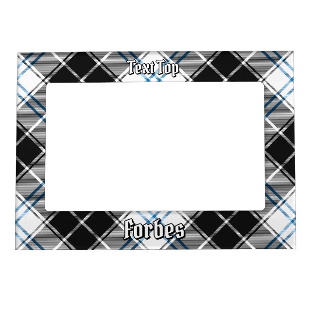 Clan Forbes Dress Tartan Magnetic Frame (Front)
