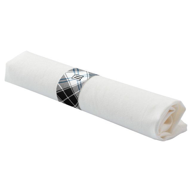 Clan Forbes Dress Tartan Napkin Bands (Angled)