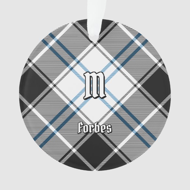 Clan Forbes Dress Tartan Ornament (Front)