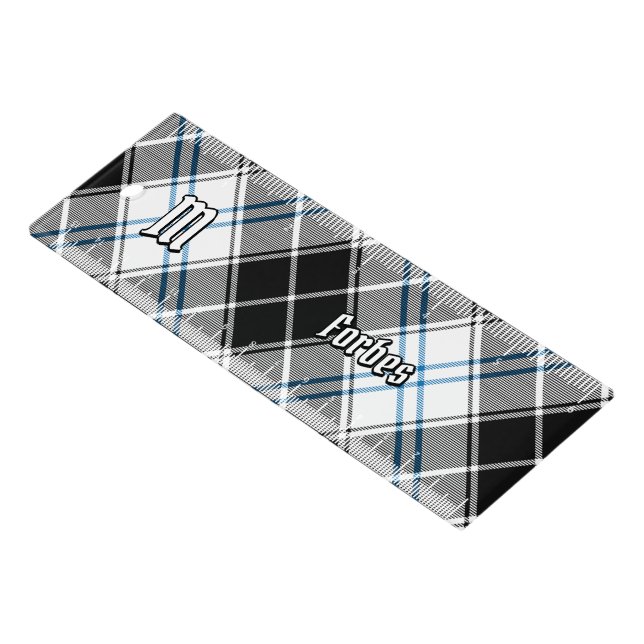 Clan Forbes Dress Tartan Ruler (Angled)