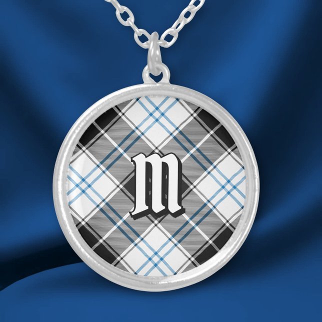Clan Forbes Dress Tartan Silver Plated Necklace (Creator Uploaded)