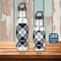 Clan Forbes Dress Tartan Stainless Steel Water Bottle