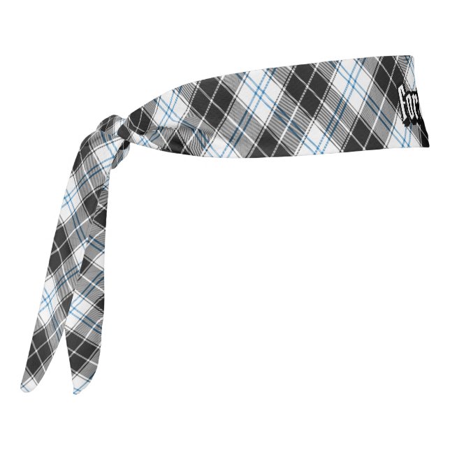 Clan Forbes Dress Tartan Tie Headband (Rotate 270)