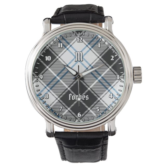 Clan Forbes Dress Tartan Watch (Front)