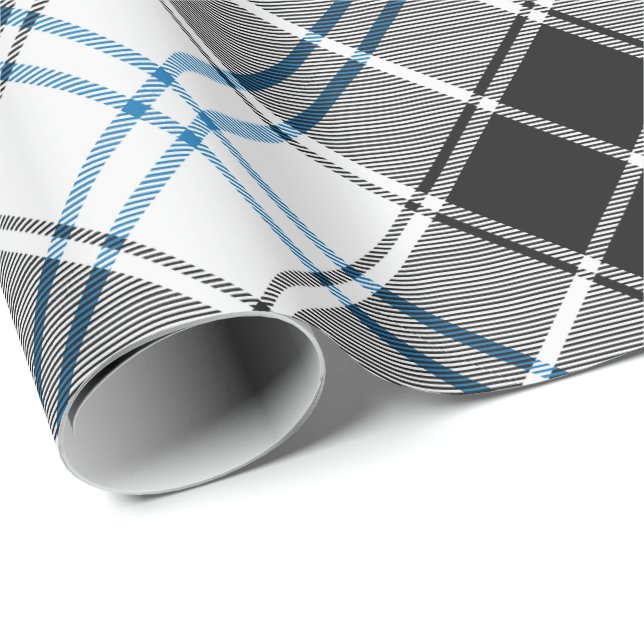 Clan Forbes Dress Tartan Wrapping Paper (Roll Corner)