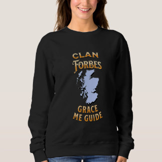 Clan Forbes Scottish Motto Crest Sweatshirt